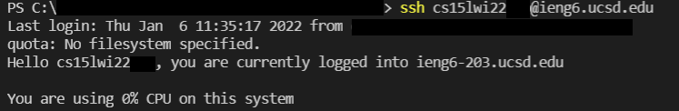 SSH login example without a password